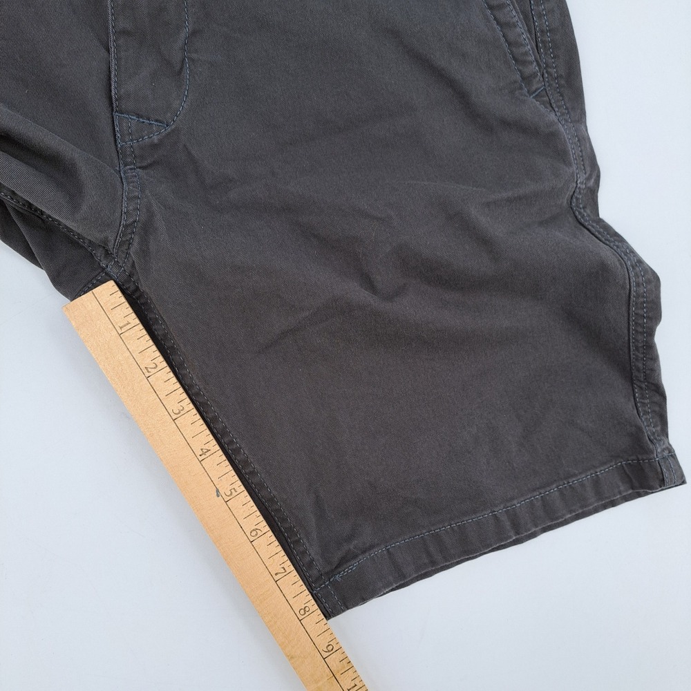 Lucky Brand Saturday Stretch Shorts Mens 30 Cotton Grey Solid 7MD2171 Casual - Picture 4 of 13